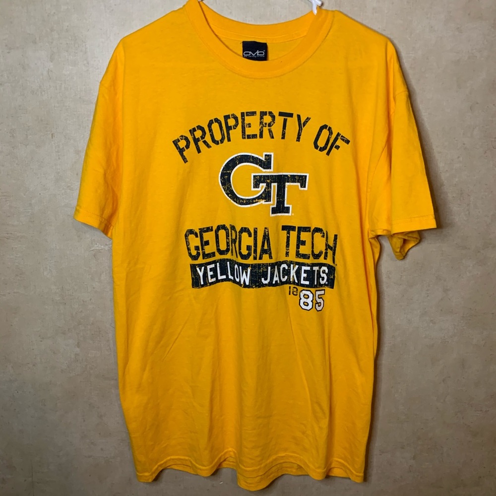 Old Varsity Brand Yellow Jackets Shirt